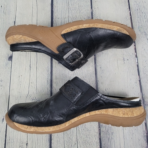 ROMIKA | Milla leather slip-on comfort clog shoes - Picture 3 of 11